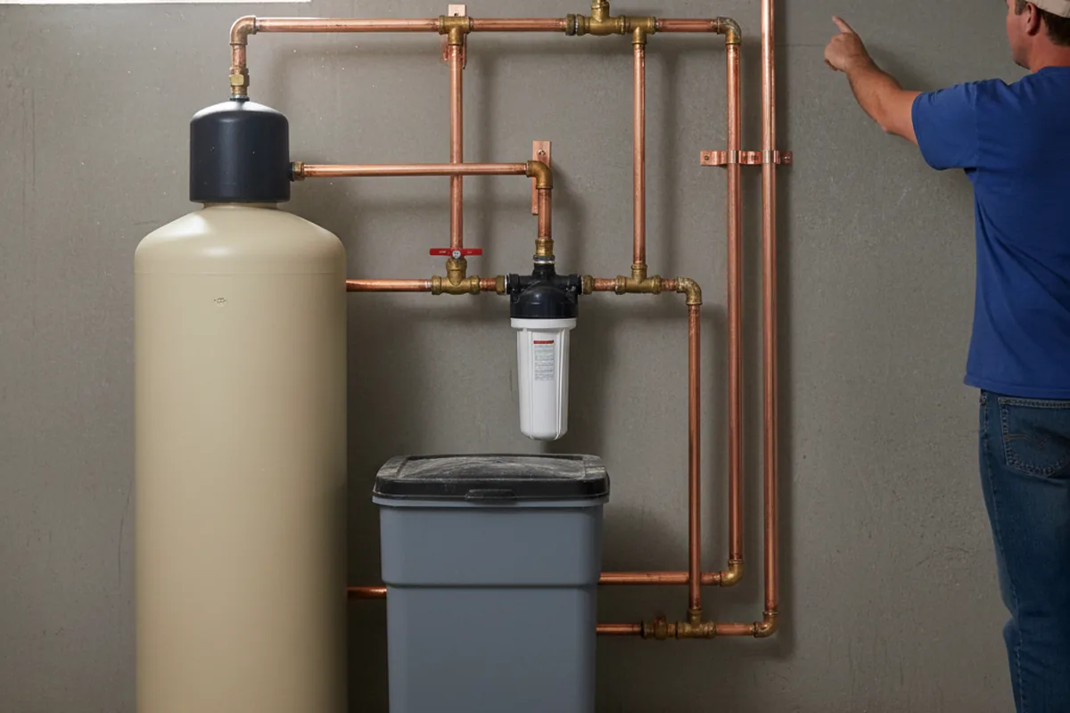 Whole-house water treatment system installed in Center Point